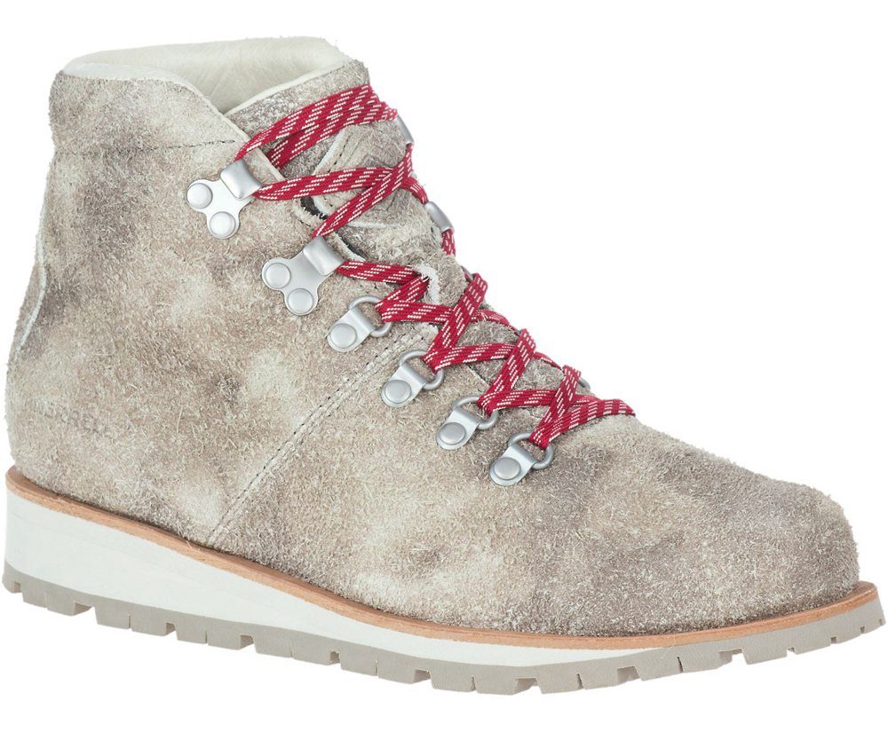 Botas Mujer - Merrell Wilderness Lt - Gris - HZUN-52739